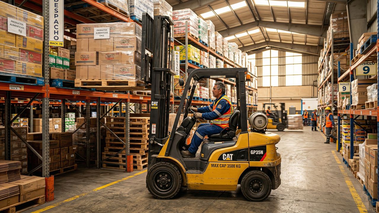 ¿Necesito Licencia Clase D para operar una grúa horquilla en Chile?