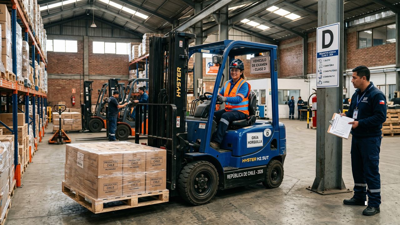 ¿Cómo obtener la Licencia Clase D en Chile? Paso a paso en 2026