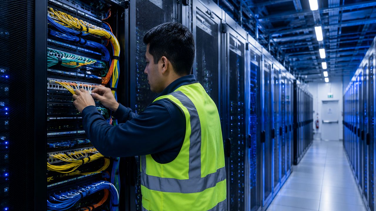 Cableado estructurado en data centers: la competencia técnica más buscada en Chile en 2026
