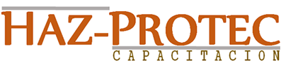 Logo HAZPROTEC  Capacitación