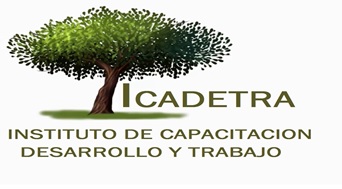Logo ICADETRA, INSTITUTO DE CAPACITACION DESARROLLO Y TRABAJO
