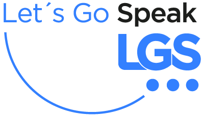 Logo lets go speak
