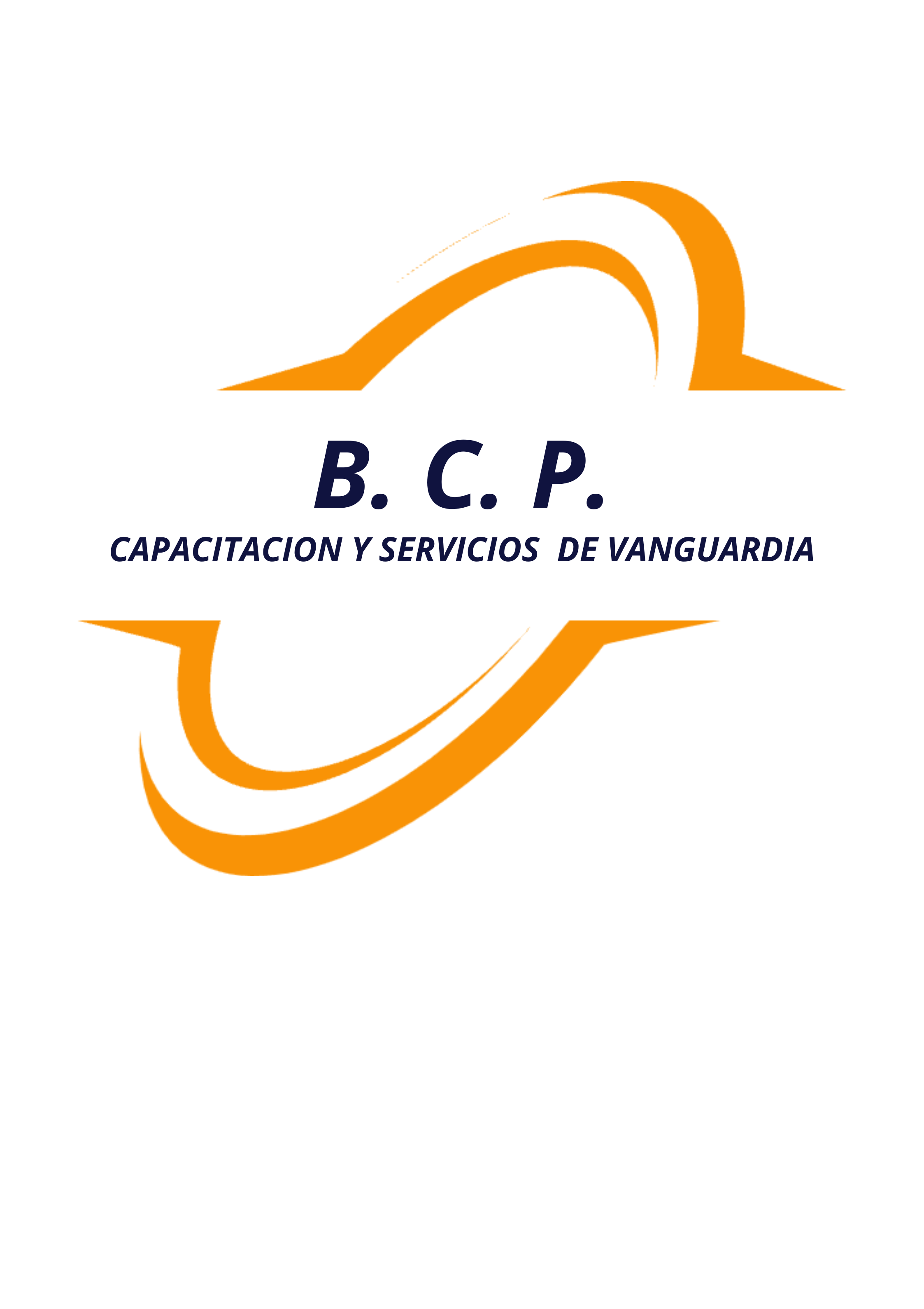 Logo B.C.P. (Capacitación y servicios de vanguardia)