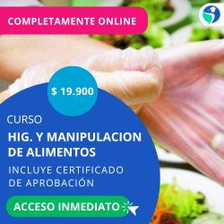 publicidad Curso Manipulacion de alimentos