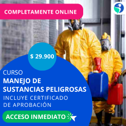 publicidad Curso Manejo de Sustancias Peligrosas