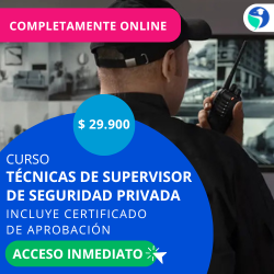 publicidad Curso Supervisor de seguridad