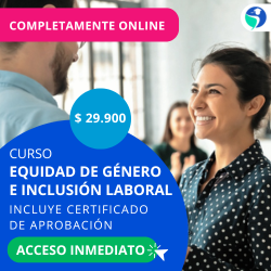 publicidad Curso equidad de genero e inclusion