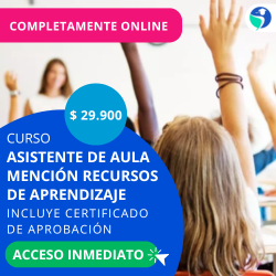 publicidad Curso Asistente de Aula Mención Recursos de Aprendizaje