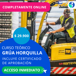 publicidad Curso Grua Horquilla