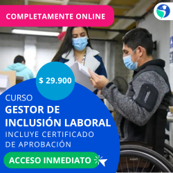 publicidad Curso gestor de inclusion laboral