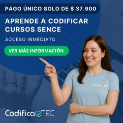 publicidad codificacion de cursos sence