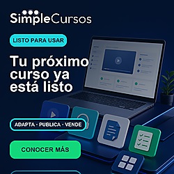 publicidad SIMPLE CURSOS