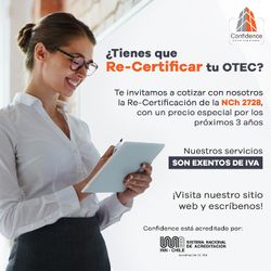 publicidad certificadora confidence